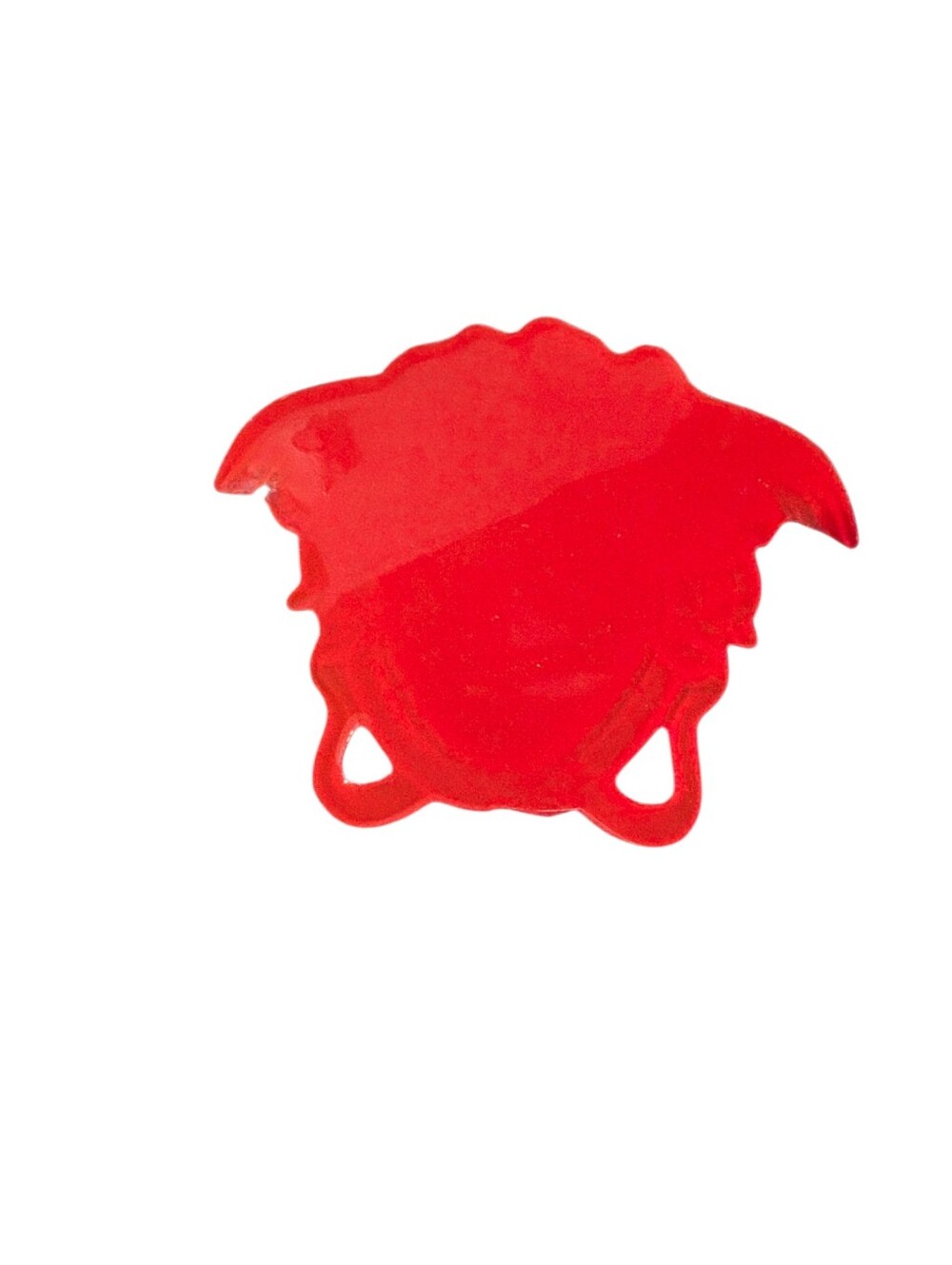 Red Versace Medusa In Resin Paper Weight/home decor - Picture 4 of 4